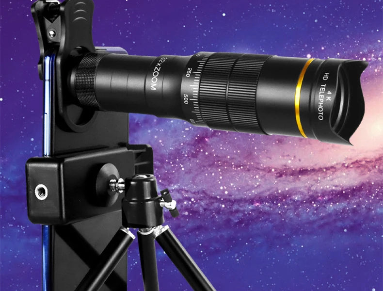 32X Telescope For Phone Mobile Photography Lens Zoom For Cell Camera For iPhone Zoom Mobile Lens Microscope For Phone Lenses