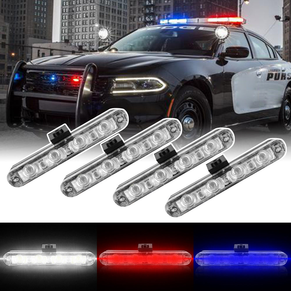 Waterproof Ambulance Fso Police Light 4x4/Led Emergency Fireman  Lamp Car Strobe Warning  Lighter Controll Flasher Truck Light