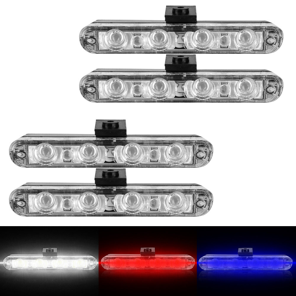 Waterproof Ambulance Fso Police Light 4x4/Led Emergency Fireman  Lamp Car Strobe Warning  Lighter Controll Flasher Truck Light